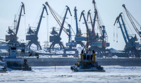 Морской порт Дудинка